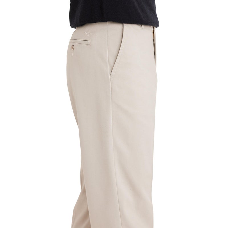Dockers Men's Classic Fit Easy Khaki Pants (Standard and Big & Tall), Cloud, 46W x 32L - Image 2